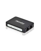 XtremPro 5-Port USB Powered 10/100Mbps Ethernet RJ45 Network Switch Hub - Black (61025)