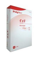 PolyMem Film Island Adhesive Dressing (4x 5"""") (by the Each)""""