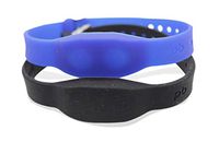 Pillbands - Adjustable Silicone Wristband with Chamber for Holding Aspirin, Benadryl, Tylenol 3, Tylenol 4, Maxalt, and Other medications (2 Pack)