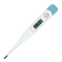 2PCS Body Thermometer Oral Rectal Underarm Thermometer LCD Screen High Precision Temperature Meter Children Kids Baby Adults, °C/°F Dual Unit Flexible Tip Fever Alarm