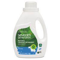 Sev 22769EA Natural 2X Concentrate Laundry Liquid44; Free & Clear44; 50oz Bottle