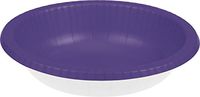 Creative Converting 173268 PAPER BOWLS 20 OZ, Purple