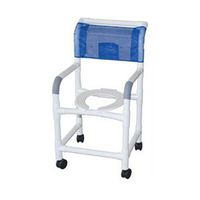 PVC Shower Chair 300 lbs., 40" x 22" x 18"
