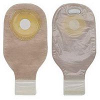 Premier 1-Piece Drainable Pouch Precut 1-9/16", Lock N Roll, Transparent - 10 Each / Box