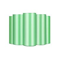 150pcs Thicken Disposable Garbage Trash Cans Wastebaskets Waste Bags Rubbish Disposable Plastic Bags,Green