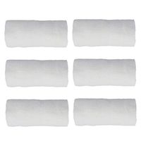 SUPVOX 6 Rolls Emergency Bandage First Aid Cotton Bandage Tourniquet Trauma Dressing Portable Bandage for Outdoor (White)