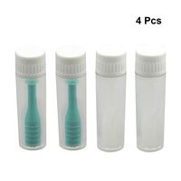 SUPVOX Contact Lenses Inserter Remover Suction Stick Without Bottle for Travel Home Use 4pcs (Green + White)