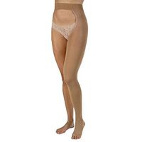Medical LegWear, Relief 30-40 mmHg, Chap Style, Open Toe, Beige, Large, Left Leg