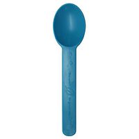 Karat Earth KE-U2300 (Blue) Bio-Based Heavy Weight Colored Spoon - Blue (Case of 1000)