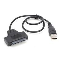 ChenYang USB 2.0 to Micro SATA 7+9 16P 1.8 SSD Hard Disk Drive Adapter Cable 50cm