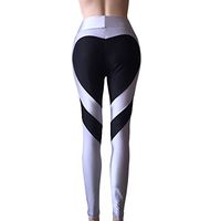 H.Coosy Practical;Cozy New Europe and The United States New Ass Love Stitching Underwear Pants Trousers Hip high Waist Pants Gray at The end of Black Love XL