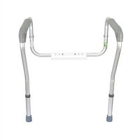 Huapa Toilet Safety Rails, Safety Frame for Toilet with Easy Installation, Height Adjustable Legs, Bathroom Safety