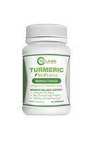 3D Labs Turmeric w/Bioperine for Maximum Absorption | Powerful Anti-Oxidant | Anti-Inflammatory Support