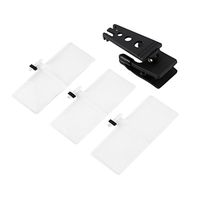 Folding Eyeglass Clip On Flip Loupe Magnifying Glass Handsfree Precise Magnifier Creative Design