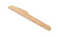 Perfect Stix Green Knive 158-48 Wooden Cutlery Knives, 6" Length (Pack of 48)