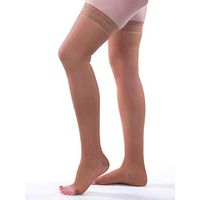 Allegro 15-20mmHg Essential 5 Sheer Support Thigh High Open Toe (Fawn) XXX-Large