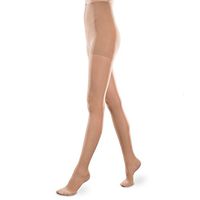 Sheer Ease Women's Support Pantyhose - 20-30mmHg Moderate Compression Stockings (Sand, Small Long)