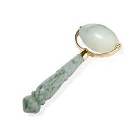 Chinese Jade Roller /Massage Ball Facial / Body Massager Beauty Tool -Rejuvenates Face and Neck Skin, Face Slimmer, Anti-aging Cold Therapy - Jade Roller 1