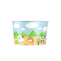Karat C-KDP4 4 oz. Food Container, Safari - Safari (Case of 1000)