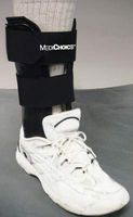 MediChoice Stirrup Ankle Brace, Standard w/Terry-Covered Foam Liner, R or L Ankle, 10.5 Inch, 1314BRC4001 (Each of 1)