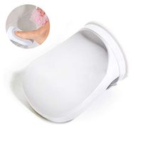 Bathroom Foot Rest,Non Slip Bend-Free Shower Step/Pedestal Suction Cup Bathroom Foot Step Holder for Feet Washing Leg Shaving(White)
