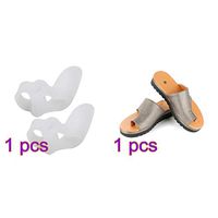 Big Toe Splint,Orthopedic Shoes with Gel Toe Separators,Women's PU Leather Shoes Thick Bottom with Bunion Protectors Support