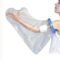 Cast Cover for Shower Full Arm, Wecation Waterproof Vaccum Seal Bandage Protector Hand Length 27inch(Full arm 27 inch)
