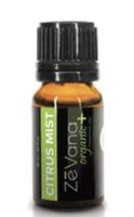 ZeVana Organic Essential Oils 15 ML USDA Certified, Citrus Mist