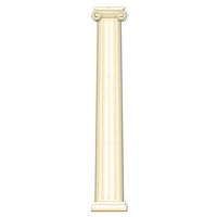 Jointed Column Pull-Down Cutout Party Accessory (1 count) (1/Pkg)