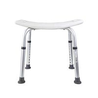 Bath Chair Shower Stool Height Adjustable Shower Stool, Disabled Bathroom Seat Non-slip Shower Chair Shower Seat Elderly Bathing Aid Pregnant Woman Bath Seat, Maximum Load Capacity 136Kg Bathroom Whee
