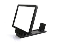 Universal Mobile Phone 3D Screen Magnifier Smartphone Magnifying Glass, Enlarger Screen For Mobile Phone, Magnifier 3D Movie Video Screen Amplifier Protect Eyes With Practical Phone Bracket Foldable S
