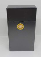 RYO Grey Push To Open Plastic 100s Size Plastic Cigarette Case