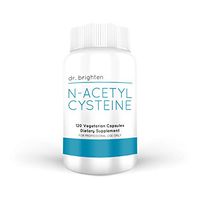 Dr. Brighten N-Acetyl-Cysteine (NAC) - 900 mg Amino Acid Dietary Supplement Boosts Glutathione, a Powerful Antioxidant, Promotes Optimal Detoxification for Rapid Recovery After Workouts