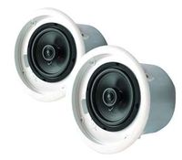 Speco SP5NXCTUL 5" Ul Listed Metal Backcan Speaker S w/ 70V Transformer, Bracket Included, Pair