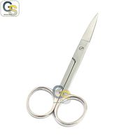 G.S DENTAL SCISSORS 4.50" STRAIGHT S/S BEST QUALITY