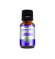 Mio Dio Organic Essential Oil - 15ml - Made in The USA - 100 Percent Pure and Natural - No Fragrances of Dyes - Vegan - Non GMO - Perfect for Aromatherapy (Lavender)