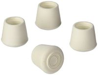 MINTCRAFT FE-50643 ProSource Furniture Leg Tip, 3/4 in Dia, Round, White