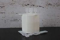 Eye Drops Holder & Storage w/lid, Holds 7 Single use Disposable vials - Znet3D (White)