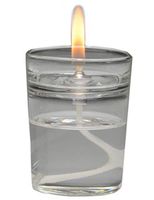 Firefly Zen Petite Refillable Glass Essential Oil Lamp Aromatherapy Scented Candle - Votive Size - Easily Change Essential Oils and Home Fragrances