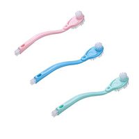 JWShang 3 Pack Double Sided Long Handle Cleaning Brush Wash Shoe Brush Household Washing Supplies for Shoes, Kitchen, Bathroom