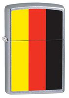 Zippo Lighter: Germany Flag - Street Chrome 79947