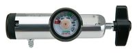 Oxygen Regulator Standard Body-CGA870, 0-4 LPM, Barb Outlet with Black Color Coded Gauge Protector and tee Handle