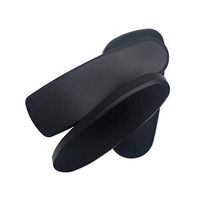 HEALLILY Chair Armrest Pads Memory Foam Elbow Pillow Support PU Leather Arm Rest Covers Cushion for Electic Wheelchair 2PCS