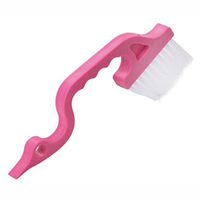 cleaning brush,SUPPION New 1pcs Window Groove Gap Track Cleaning Brushes Super Comfortable (Pink)