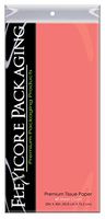 Flexicore Packaging Coral Pink Gift Wrap Tissue Paper XL | Size: 20 Inch X 30 Inch | Count: 48 Sheets | Color: Coral