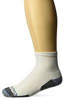 Comfort Toes Unisex-Adult's Non Binding Diabetic 2 Pack Quarter Sock, white, Large Fits Shoe Size 7-12 Mens, Womens Fits Shoe Size 8-12