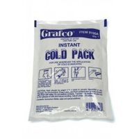 Grafco 9100A Disposable Instant Cold Packs - 6" x 8.5" Case of 24