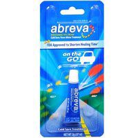 Abreva Cold Sore/Fever Blister Treatment, On the Go - .07 oz, Pack of 5