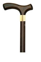 Men Fritz Cane Walnut Shaft, Walnut Handle  -Affordable Gift! Item #HAR-9005307