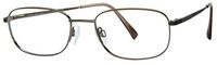Charmant Eyeglasses TI8172 TI/8172 BR Brown Full Rim Optical Frame 55mm